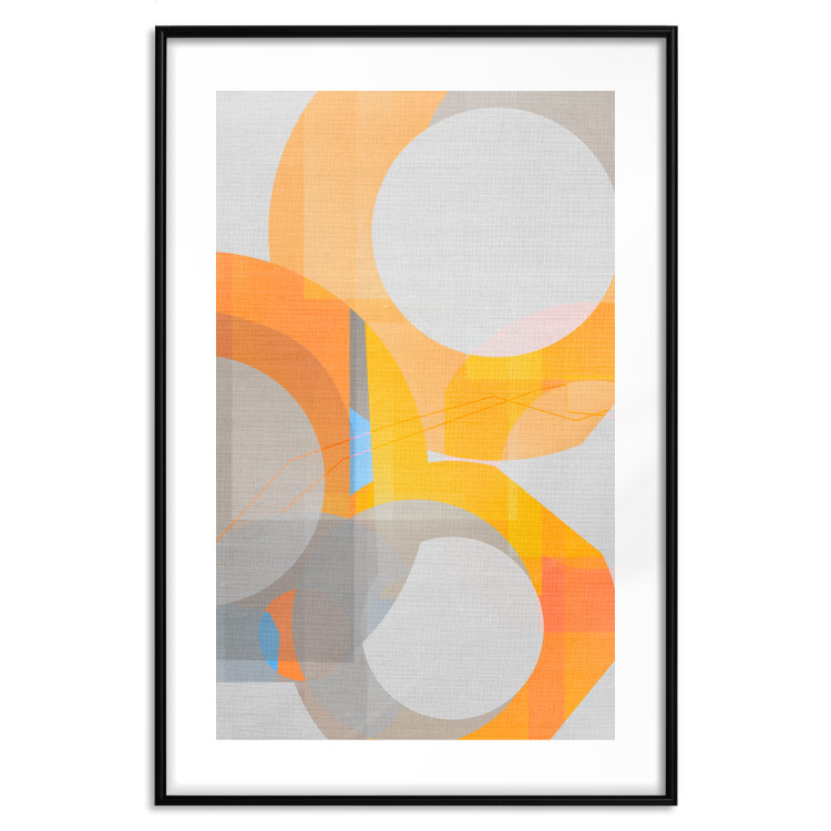 Wall Poster Multicolor - abstract circular geometric figures 126657 additionalImage 15