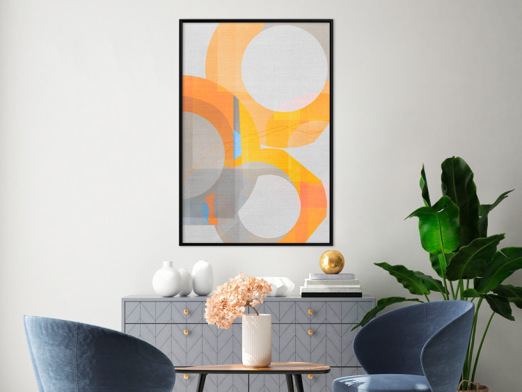 Wall Poster Multicolor - abstract circular geometric figures 126657 additionalImage 4