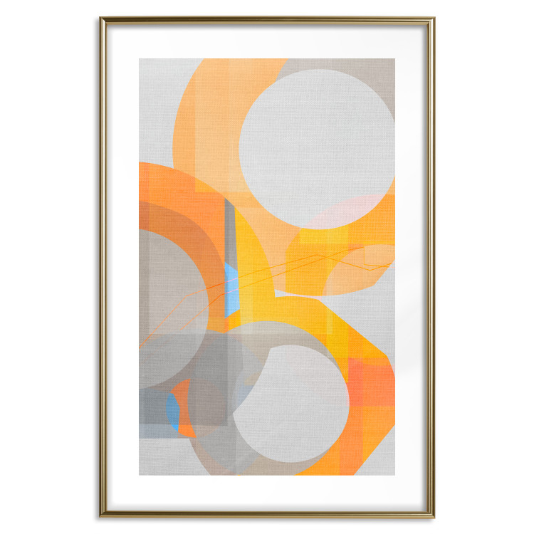Wall Poster Multicolor - abstract circular geometric figures 126657 additionalImage 14