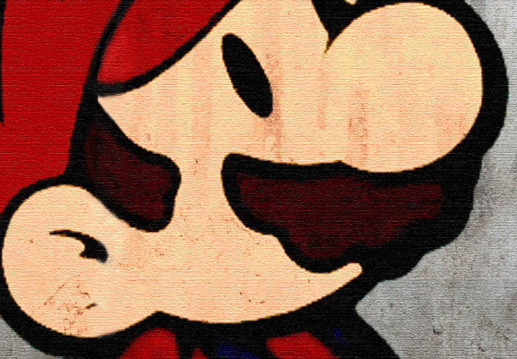 Large canvas print Mario Bros on Concrete [Large Format] 128557 additionalImage 3