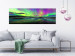 Canvas Art Print Spectacular Aurora (1-part) narrow - landscape of the night aurora 129157 additionalThumb 3