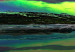 Canvas Art Print Spectacular Aurora (1-part) narrow - landscape of the night aurora 129157 additionalThumb 5