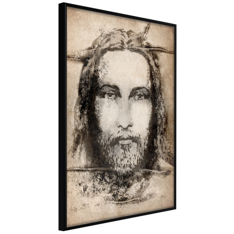 Poster Turin Shroud in Sepia - brown sacred composition with the face of the saint 129357 additionalImage 13