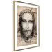 Poster Turin Shroud in Sepia - brown sacred composition with the face of the saint 129357 additionalThumb 7