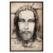 Poster Turin Shroud in Sepia - brown sacred composition with the face of the saint 129357 additionalThumb 16
