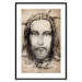 Poster Turin Shroud in Sepia - brown sacred composition with the face of the saint 129357 additionalThumb 17