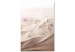 Canvas Art Print Sandy Fabric (1-part) vertical - landscape of the Arabian desert 129457
