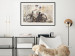Wall Poster Carefree - retro black bicycle against a wall painted with children 130457 additionalThumb 24
