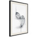 Wall Poster Cocoa Beans - line art of cocoa beans on a contrasting white background 131957 additionalThumb 2