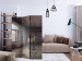 Room Divider Screen Lost (3-piece) - fantasy with a deer against architecture 133357 additionalThumb 4