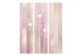 Room Divider Screen Garden of Serenity - composition of dandelion flowers on a light pink background 133857 additionalThumb 3