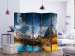 Folding Screen Bird Cloud II (5-piece) - lake and castle landscape with mountains 134157 additionalThumb 2