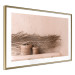 Poster Moroccan Composition - palm leaf and baskets covering the wall 134757 additionalThumb 9