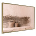 Poster Moroccan Composition - palm leaf and baskets covering the wall 134757 additionalThumb 12