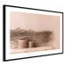 Poster Moroccan Composition - palm leaf and baskets covering the wall 134757 additionalThumb 6