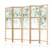 Room Separator Touch of Nature - First Variant II (5-piece) - Delicate leaves 136157 additionalThumb 5
