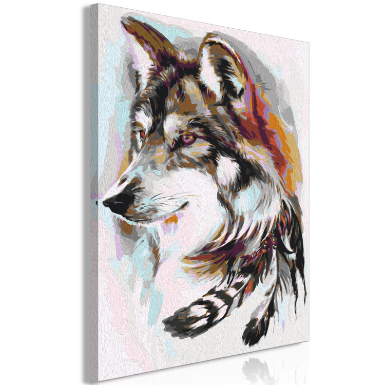Paint by Number Kit Indigenous Wolf 138157 additionalImage 6