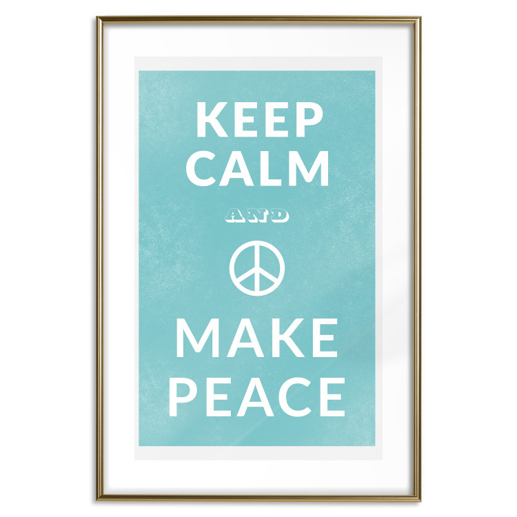 Poster Keep Calm Make Peace [Poster] 142457 additionalImage 25