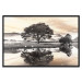 Poster Misty Landscape - Mountains and Trees Reflecting in the Lake’s Surface 147657 additionalThumb 18