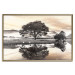 Poster Misty Landscape - Mountains and Trees Reflecting in the Lake’s Surface 147657 additionalThumb 23