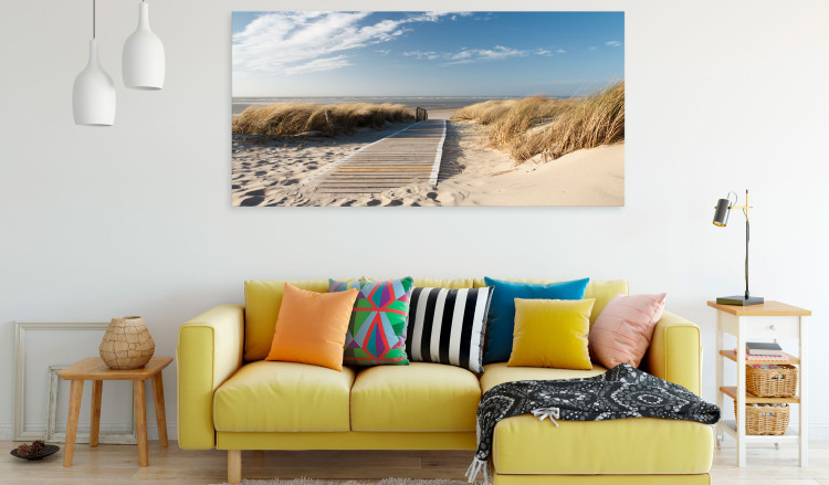 Large canvas print Beach Pathway II [Large Format] 150757 additionalImage 5