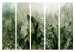 Room Divider Screen In the Morning Dew - A Landscape of Leaves on a Green Background II [Room Dividers] 150957 additionalThumb 7