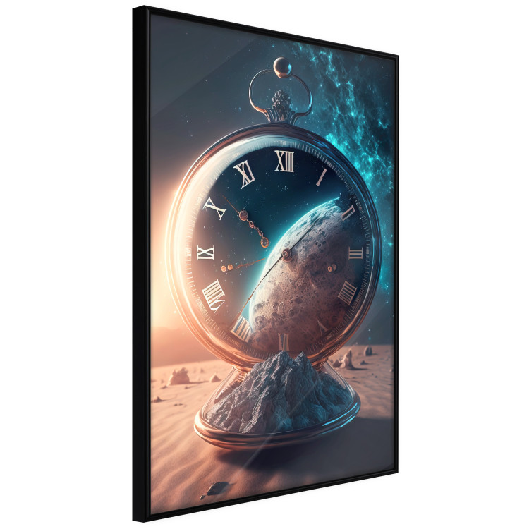 Poster Planetary Clock - Abstraction With a Time and Space Motif 151157 additionalImage 7