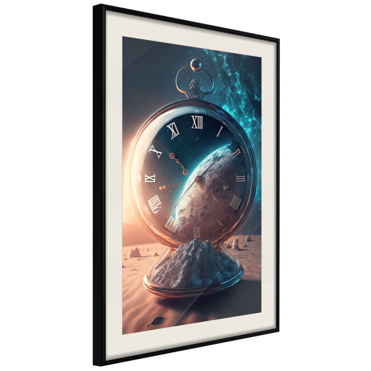 Poster Planetary Clock - Abstraction With a Time and Space Motif 151157 additionalImage 9