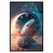 Poster Planetary Clock - Abstraction With a Time and Space Motif 151157 additionalThumb 25