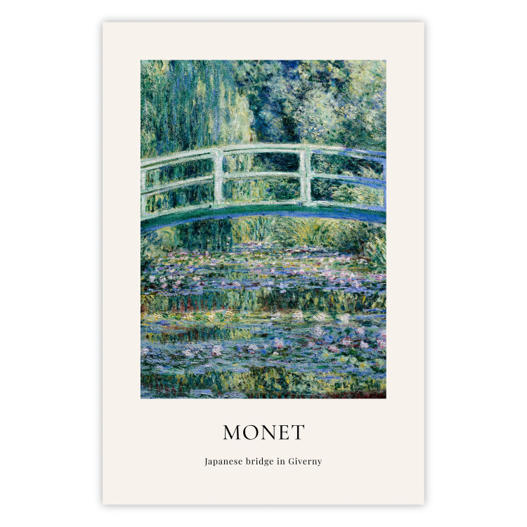 Wall Poster Japanese Bridge in Giverny 152157