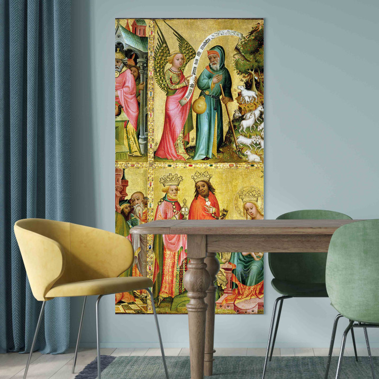 Reproduction Painting The Annunciation to St. Joachim and the Adoration of the Magi, from the left wing of the Buxtehude Altar 153157 additionalImage 5