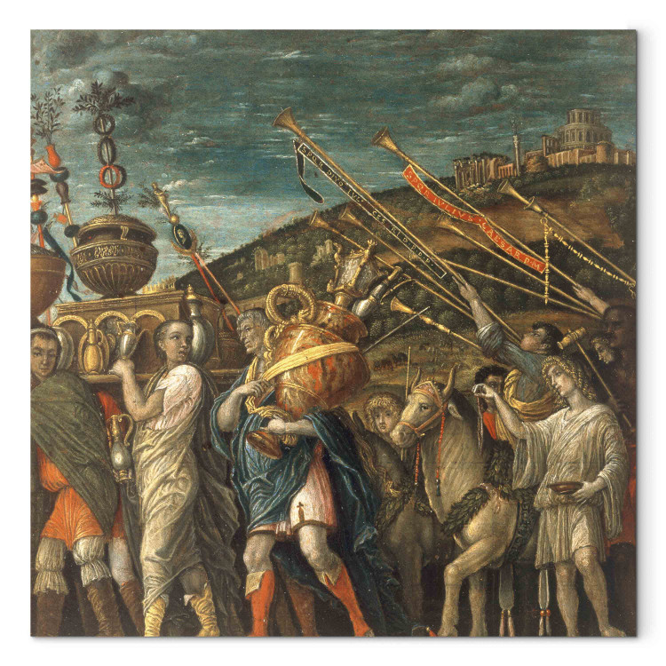 Reproduction Painting Triumph of Caesar-Legionaries with spoils, sacrificial animals and horn players 157357 additionalImage 7