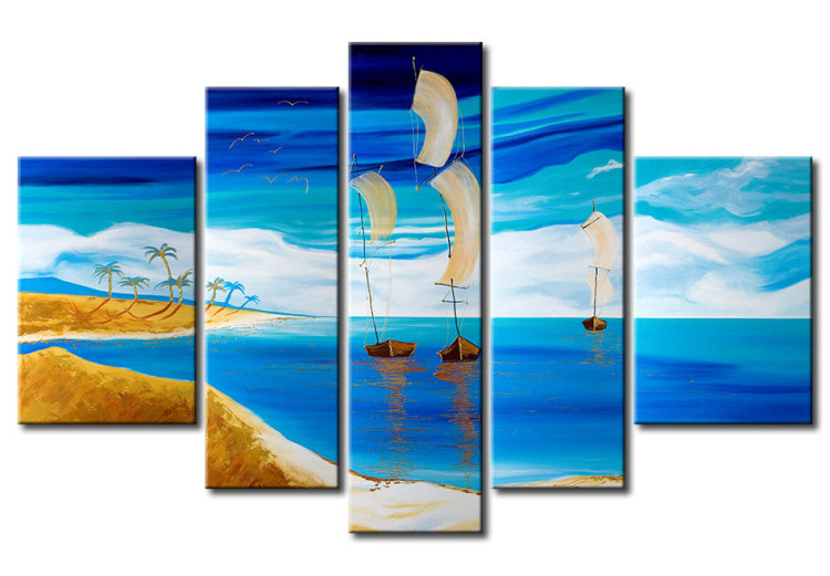 Canvas Art Print Azure Coast 49557