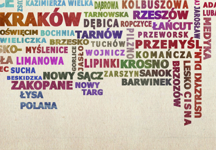 Canvas Poland - map 55457 additionalImage 5