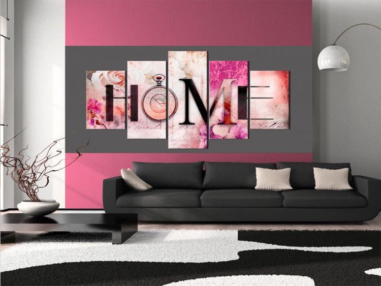 Canvas Print House of roses 55757 additionalImage 3
