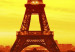 Canvas Art Print Orange Paris 58457 additionalThumb 4