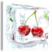 Canvas Print Frozen cherries 58757 additionalThumb 2