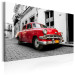 Canvas Print Cuban Classic Car (Red) 93957 additionalThumb 2