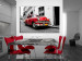 Canvas Print Cuban Classic Car (Red) 93957 additionalThumb 3