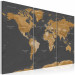 Canvas World Map: Modern Aesthetics 94557 additionalThumb 2