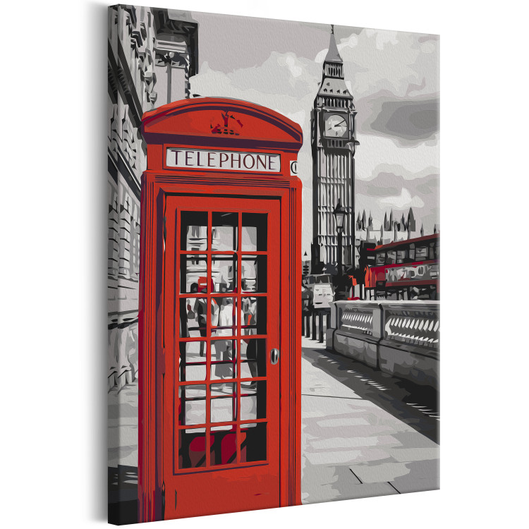 Paint by Number Kit Telephone Booth 114467 additionalImage 5