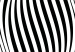 Canvas Psychedelic Waves (1-part) - Abstraction in Black and White Background 115067 additionalThumb 4