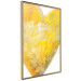 Wall Poster Sunny Heart - abstraction with a love symbol in shades of yellow 117767 additionalThumb 14