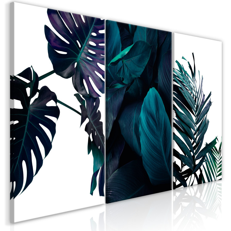 Canvas Print Cold Leaves (3 Parts) 118067 additionalImage 2