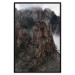 Poster High Mountains - landscape with a view of mountain peaks in dense fog 118467 additionalThumb 24