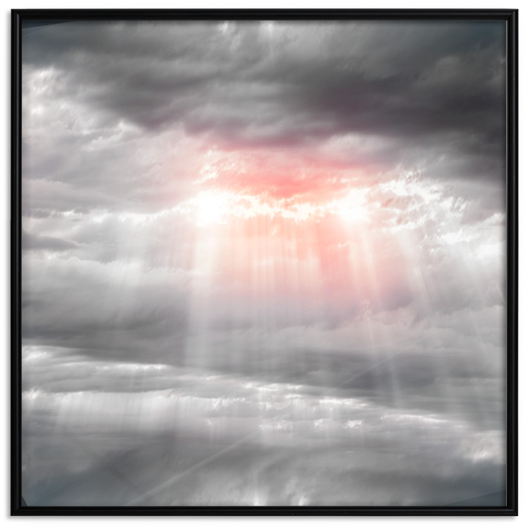 Wall Poster Providence - landscape of the sky with the sun breaking through clouds 120467 additionalImage 18