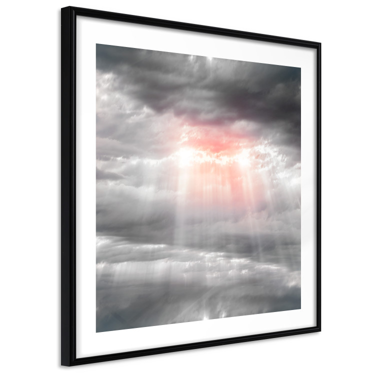 Wall Poster Providence - landscape of the sky with the sun breaking through clouds 120467 additionalImage 11