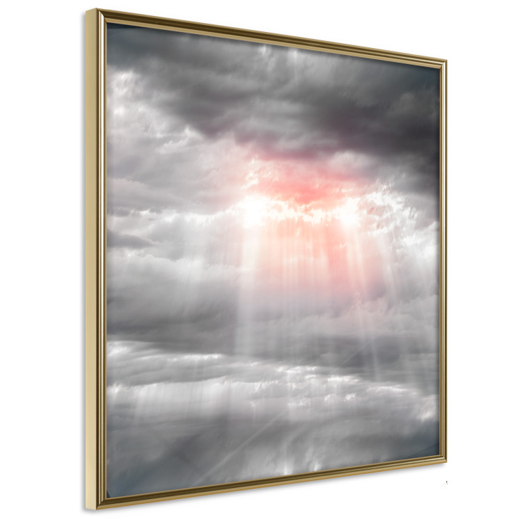 Wall Poster Providence - landscape of the sky with the sun breaking through clouds 120467 additionalImage 12