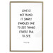 Wall Poster Love Is Not Blind - black English texts on a white background 122867 additionalThumb 14