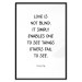 Wall Poster Love Is Not Blind - black English texts on a white background 122867 additionalThumb 15